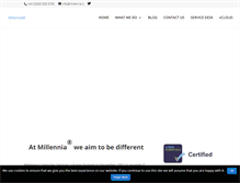Tablet Screenshot of millennia.it